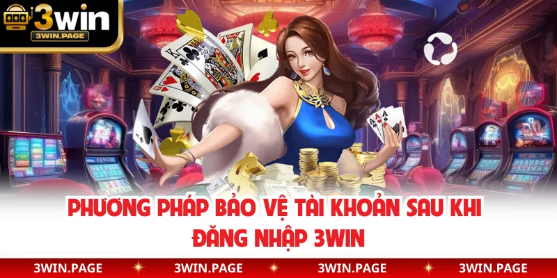 Phương pháp bảo vệ tài khoản sau khi đăng nhập 3WIN